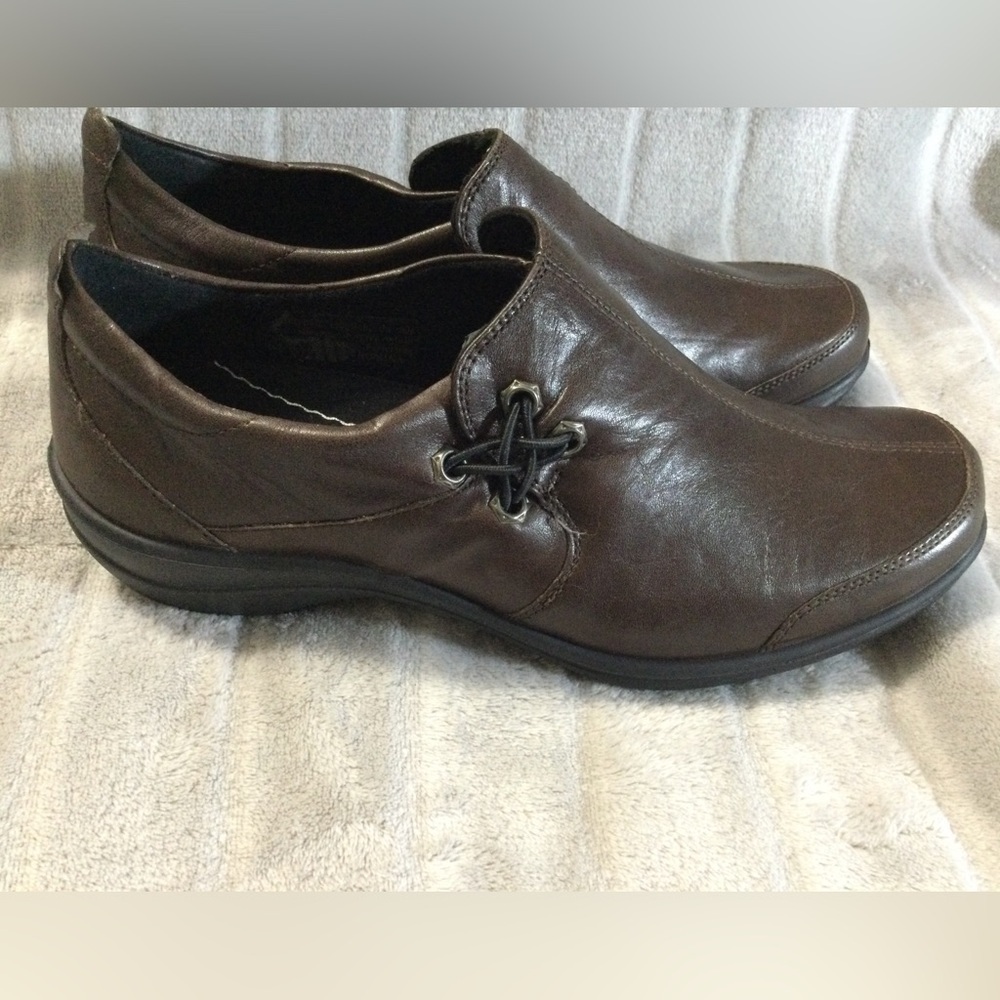 Romika Citylight Brown Leather Slip-on Loafers EU 37 US 6 to 6.5